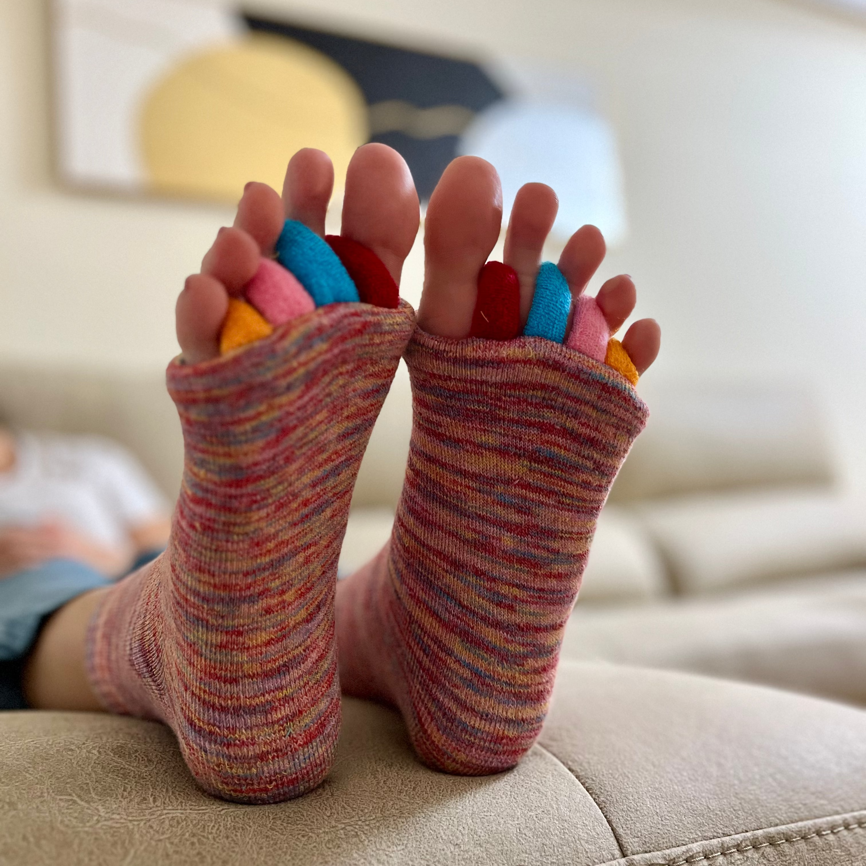 CALCETINES CON SEPARADORES DE DEDOS - REMIX